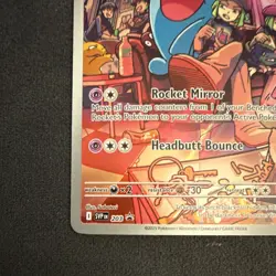 Pokemon Team Rocket's Wobbuffet SV Promo 203 Holo 110HP Psychic Card - Image 3