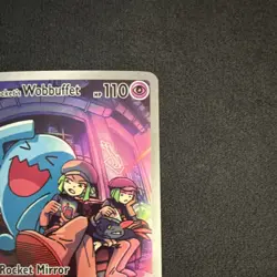 Pokemon Team Rocket's Wobbuffet SV Promo 203 Holo 110HP Psychic Card - Image 5