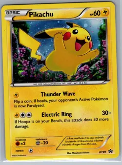 Pikachu (Collector Chest) XY89 Holo XY Promos - Pokemon Card - NM - Image 1
