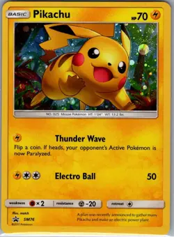 Pikachu SM76 Holo SM Promos - Pokemon Card - NM - Image 1