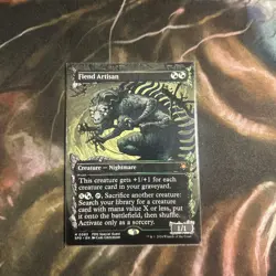 Magic the Gathering: Fiend Artisan (Showcase) Special Guests Regular - Image 1