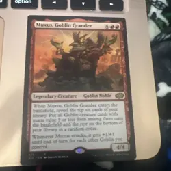 Muxus, Goblin Grandee Jumpstart 2022 Regular Mtg - Image 1