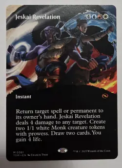 Jeskai Revelation (Borderless) Tarkir: Dragonstorm Regular - Image 1