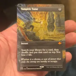 Magic: The Gathering Vampiric Tutor Dominaria Remastered Mythic Instant Black 4… - Image 1