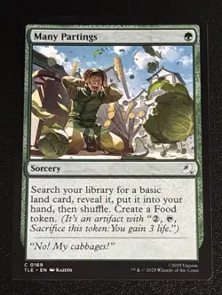 MTG Avatar: The Last Airbender: Eternal-Legal Many Partings 0169 NM - Image 1