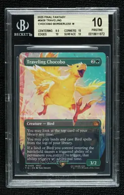 Traveling Chocobo (Borderless) Magic: Universes Beyond: Final Fantasy FIN BGS 10 - Image 1