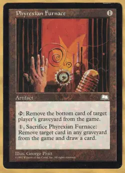 Phyrexian Furnace (Weatherlight, Uncommon, English, 1997) LP MTG - Image 1