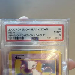 Pokemon Mew 08/53 Wotc Promo Regular PSA 9 Black Star 2000 - Image 4
