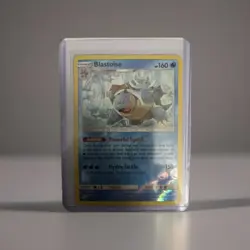 Pokemon Sun & Moon Team Up (2019) - Blastoise [Reverse Holo] #25/181 PRISTINE - Image 1