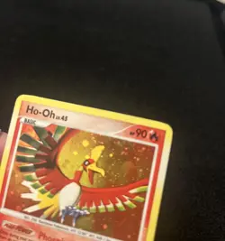 Ho-Oh - 10/132 - Secret Wonders - SWIRL SPIRAL HOLO BLEED Pokemon Card LP - Image 4