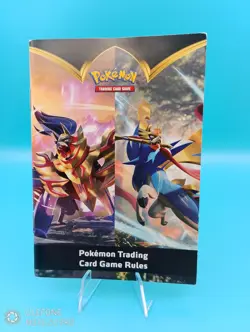 Pokemon TCG Rule Book Zacian And Zamazenta Cover Excellent Condition - Image 1