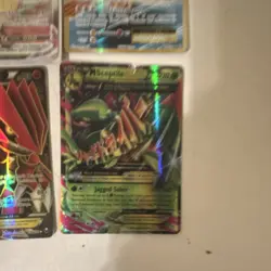 Pokemon TCG Mixed Holo Lot of 8 Zapdos Zacian V Pidgeot EX Mewtwo GX - Image 2