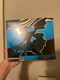 Set of (2) Pokemon TCG Black Bolt & White Flare Elite Trainer Box Factory Sealed - Image 2