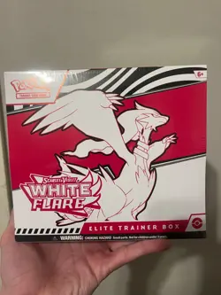 Set of (2) Pokemon TCG Black Bolt & White Flare Elite Trainer Box Factory Sealed - Image 5