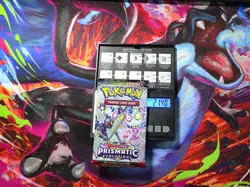 HEAVY! GOD PACKUUU 21.48g Prismatic Evolutions Pokemon TCG Booster (SEALED) - Image 1