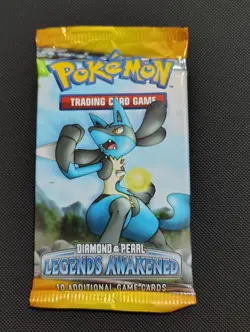 Pokemon Diamond & Pearl Legends Awakened Booster Pack Sealed (Lucario) 19g - Image 1