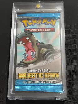Pokemon Hippowdon Diamond & Pearl Majestic Dawn Booster Pack 18.6g *read desc* - Image 4