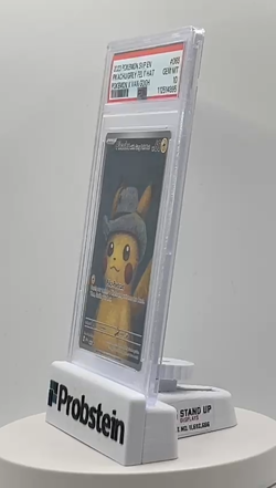 Pokemon Pikachu with Grey Felt Hat Van Gogh 085 Promo PSA 10 Graded GEM MINT - Image 2