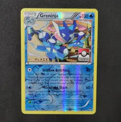 Pokemon League 1ST & 4TH PLACE GRENINJA Breakpoint BKP 40/122 English Excellent - Image 1