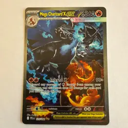 Pokemon Mega Charizard X ex - 125/094 - Phantasmal Flame SIR PACK FRESH - NM - Image 1