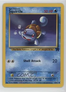 Squirtle Pokemon Team Rocket #68 2000 - Image 1