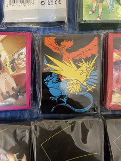 13 Pokemon TCG Sleeves Assorted Pack Rayquaza Celebration Hidden Fates Charizard - Image 4