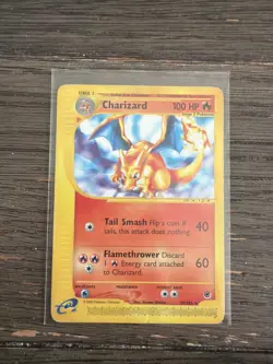 Charizard 39/165 Non-Holo Rare Pokemon TCG Expedition WOTC English 2002 - Image 1