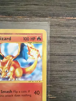 Charizard 39/165 Non-Holo Rare Pokemon TCG Expedition WOTC English 2002 - Image 3