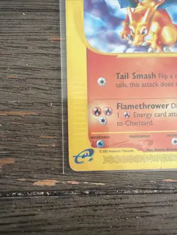 Charizard 39/165 Non-Holo Rare Pokemon TCG Expedition WOTC English 2002 - Image 5