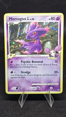 Mismagius GL 10/111 Holo Rare Rising Rivals Pokemon TCG - LP 10/111 - Image 1