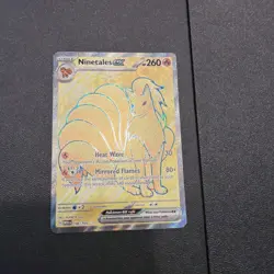 Pokemon TCG Ninetales EX 186/165 Sv: Scarlet & Violet 151 Full Art Holo - Image 1