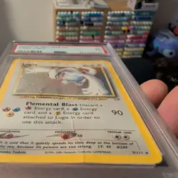 PSA 1 Pokemon Lugia 9/111 WotC Neo Genesis Unlimited Holo Rare - Image 5