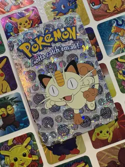 Pokemon Holo Vintage Pocket Monsters Vending Prism Sticker Nintendo collections - Image 4