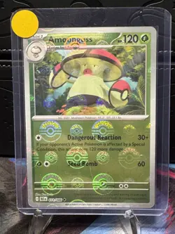 Pokemon TCG Black Bolt Poke Ball Variation Amoonguss 011/086 Uncommon NM - Image 1