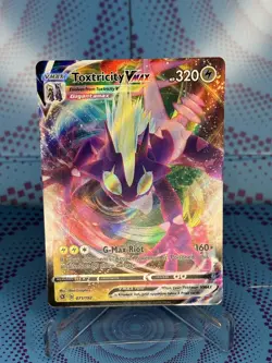 Toxtricity VMAX 071/192 Holo Rare VMAX Rebel Clash Pokemon 2020 Near Mint NM - Image 1