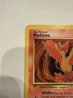 Pokemon Moltres 27/64 Fossil Unlimited Non Holo - Image 2
