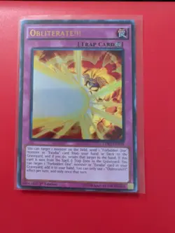 Obliterate!!! YUGIOH LDK2-ENY03! 1st Ultra Rare! VLP! - Image 1