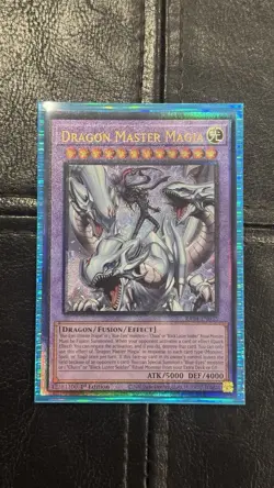 Dragon Master Magia (PUR) RA04-EN055 1st Edition NM YUgioh - Image 1