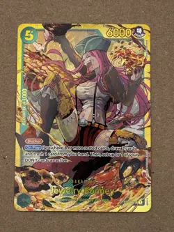 One Piece CCG Jewelry Bonney OP12-118 SEC Art Holo Foil English - Image 1