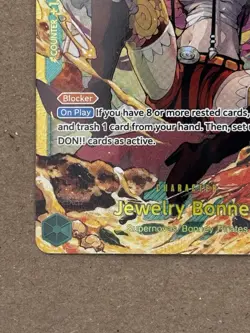 One Piece CCG Jewelry Bonney OP12-118 SEC Art Holo Foil English - Image 2