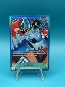One Piece Jinbe (OP14-040) (Alternate Art) Leader The Azure Sea's Seven - Image 1