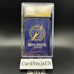 CGC PRISTINE 10 Luffy ST21-014 One Piece Magazine Weekly Shonen Jump Promo TCG - Image 2