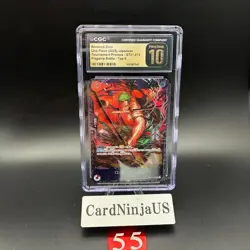 CGC PRISTINE 10 Zoro ST21-015 Flagship Battle 2025 Top 8 Prize Promo ONE PIECE - Image 1