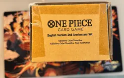 ONE PIECE TCG 2nd Anniversary Set NEW Sealed English Version - LUFFY SEC - Image 4