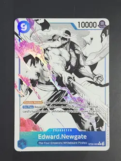 Edward.Newgate (Parallel) ST22-003 Starter Deck 22: Ace & Newgate Foil One Piece - Image 1