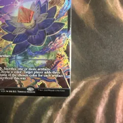 MTG English Radiant Lotus (Showcase) NM Foil Aetherdrift - Image 4