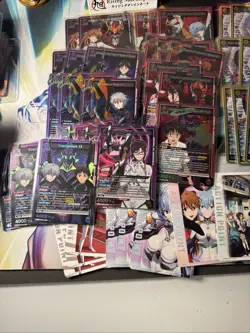 Evangelion New Theatrical Edition Union Arena English 38 SR + AP Card Lot - Image 5