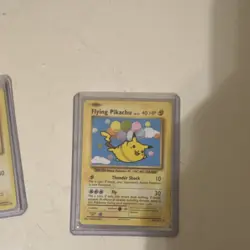 Pokemon TCG Promo Cards Lot of 4 Surfing Pikachu Flying Pikachu 1999 Vintage - Image 5