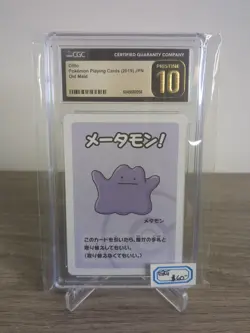 👀 CGC 10 Pristine Ditto Old Maid 2019 Japanese Pokemon Card 🔥🔥 ✅ GradedGeekz - Image 1