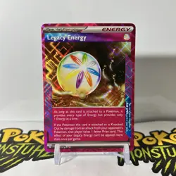 Legacy Energy 167/167 Twilight Masquerade Holo ACE SPEC Rare Pokemon Card TCG NM - Image 1